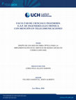 Research paper thumbnail of FACULTAD DE CIENCIAS E INGENIERÍA E.A.P. DE INGENIERÍA ELECTRÓNICA CON MENCIÓN EN TELECOMUNICACIONES