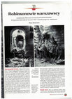 Research paper thumbnail of Robinsonowie warszawscy (Robinson Crusoes of Warsaw), Pomocnik Historyczny "Polityka"  2014