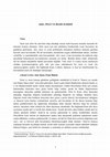 Research paper thumbnail of AKIL, İMAN VE İRADE İLİŞKİSİ