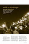 Research paper thumbnail of Anahita Hosseini, 'Nichts ist beständiger als der Wechsel. Über die Besonderheiten bei der jüngsten Welle politischer Proteste im Iran'