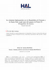 Research paper thumbnail of Dal conflitto all'"alleanza di ferro". A proposito delle relazioni tra il Papato e la Spagna nella crisi religiosa del Cinquecento