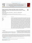 Research paper thumbnail of Fungal community, Fusarium head blight complex and secondary metabolites associated with malting barley grains harvested in Umbria, central Italy