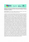 Research paper thumbnail of ESTUDO DA CINÉTICA DA ATIVIDA DE ÁGUA E DO GRAU BRIX DURANTE A PRODUÇÃO DE TOMATE SECO POR CONVECÇÃO FORÇADA COM PRÉ TRATAMENTO OSMÓTICO