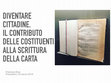 Research paper thumbnail of DIVENTARE CITTADINE. IL CONTRIBUTO DELLE COSTITUENTI ALLA SCRITTURA DELLA CARTA