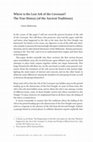 Research paper thumbnail of Chaim Milikowsky, "Where is the Lost Ark of the Covenant? The True History (of the Ancient Traditions),” in Menahem Kister, et al., eds., Tradition, Transmission, and Transformation from Second Temple Literature through Judaism and Christianity in Late Antiquity (Leiden: Brill, 2015), 208-229