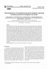 Research paper thumbnail of Immunogenicity of recombinant bacterial antigens expressed as fusion proteins in transgenic rice seeds