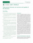 Research paper thumbnail of Talar Process Fractures; An Overview and Update of Literature