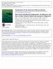 Research paper thumbnail of Transactions of the American Fisheries Society Does Catch-and-Release Angling Alter the Behavior and Fate of Adult Atlantic Salmon During Upriver Migration