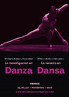 Research paper thumbnail of Programa Congreso Investigación en Danza 2016