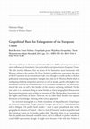 Research paper thumbnail of Geopolitical Basis for Enlargement of the European Union