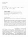 Research paper thumbnail of Nonmotor Symptoms Groups in Parkinson's Disease Patients: Results of a Pilot, Exploratory Study