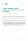 Research paper thumbnail of Crafting Transition Designs: The Urgency of The Slow's resistance to The Big Making Futures