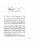 Research paper thumbnail of Origins Myths and Temporal Orders