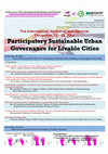 Research paper thumbnail of CUSRI 2014 | Participatory Sustainable Urban Governance for Livable Cities