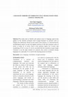 Research paper thumbnail of LINGUISTIC ERRORS ON NARRATIVE TEXT TRANSLATION USING GOOGLE TRANSLATE