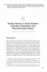 Research paper thumbnail of Koch, Harold, Piers Kelly and Luise Hercus. 2018.  "Moiety names in south-eastern Australia: distribution and reconstructed history"