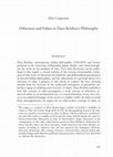 Research paper thumbnail of Otherness and Values in Daya Krishna's Philosophy