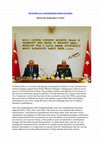 Research paper thumbnail of The battle over constitutional reform in Turkey