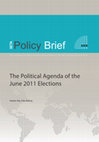 Research paper thumbnail of The Political Agenda of the June 2011 Elections