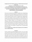 Research paper thumbnail of Sustainable Tourism and Community Satisfaction in Tanjung Kelayang Tourism Special Economic Zone