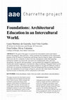 Research paper thumbnail of Foundations: Architectural Education in an Intercultural World 
(Charrette: Global Practices, Transnational Pedagogies, 2017)