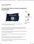 Research paper thumbnail of On Social Media, ISIS Uses Fantastical Propaganda to Recruit Members