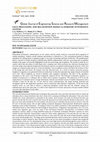 Research paper thumbnail of FACE PROCESSING AND RECOGNITION BASED CLASSROOM ATTENDANCE SYSTEM