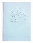 Research paper thumbnail of (Venezia) Sapienza e buon governo: il programma iconografico dei gruppi scultorei angolari e dei capitelli