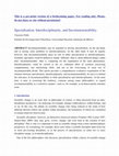 Research paper thumbnail of Specialisation, Interdisciplinarity, and Incommensurability