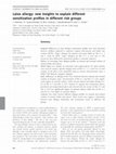 Research paper thumbnail of Latex allergy: new insights to explain different sensitization profiles in different risk groups