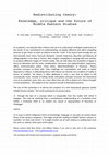 Research paper thumbnail of Redistributing theory: Knowledge, critique and the future of Middle Eastern Studies