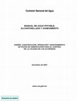 Research paper thumbnail of Comisión Nacional del Agua MANUAL DE AGUA POTABLE, ALCANTARILLADO Y SANEAMIENTO DISEÑO, CONSTRUCCIÓN, OPERACIÓN Y MANTENIMIENTO DE POZOS DE OBSERVACIÓN PARA EL CONTROL DE LA CALIDAD DE LOS ACUÍFEROS