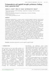 Research paper thumbnail of Protoporphyrin and eggshell strength: preliminary findings from a passerine bird