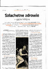 Research paper thumbnail of "Szlachetne zdrowie - ujęcie biblijne", Nowe Życie 35 (2018), nr 2/514, 15-16.