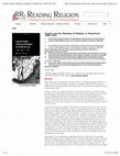 Research paper thumbnail of Rana Mitter review of DuBois, Empire and the Meaning of Religion