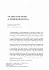 Research paper thumbnail of THE GHOST IN THE MACHINE: AN OVERVIEW AND ANALYSIS OF BRITISH MULTICULTURALISM KAROLINA CZERSKA-SHAW