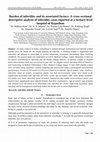 Research paper thumbnail of Burden of infertility and its associated factors: A cross sectional descriptive analysis of infertility cases reported at a tertiary level hospital of Rajasthan