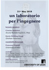 Research paper thumbnail of un laboratorio per l'ingegnere - A Research Day on Carlo Emilio Gadda