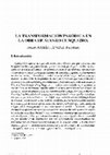 Research paper thumbnail of LA TRANSFORMACIÓN PARÓDICA EN LA OBRA DE ÁLVARO CUNQUEIRO