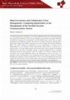 Research paper thumbnail of Meta-governance and Collaborative Crisis management  -	Competing Rationalities in the management of the Swedish Security Communications System