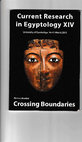 Research paper thumbnail of Eman Khalifa 2013. CROSSING BOUNDARIES IN CERAMIC STUDIES: APPLYING CHEMICAL RESIDUE-ANALYSIS TO PREDYNASTIC POTTERY SHERDS FROM HIERAKONPOLIS. Current Research in Egyptology XIV, University of Cambridge, 19-22 March 2013.