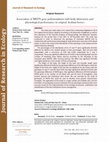 Research paper thumbnail of Article Citation: Waleed Zain Turki and Nasr Nuri Al – Anbar Association of MSTN gene polymorphism with body dimension and physiological performance in original Arabian horses Association of MSTN gene polymorphism with body dimension and physiological performance in original Arabian horses