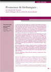 Research paper thumbnail of Promesses de biobanques : se soucier de l’avenir dans l’éthique de la recherche biomedicale