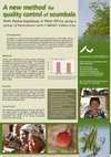 Research paper thumbnail of A new method for quality control of soumbala from Parkia biglobosa in West Africa using a group of biomarkers with CAMAG Video-scan