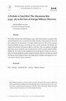 Research paper thumbnail of A Prelude to Total War? The Abyssinian War (1935–36) in the Eyes of Foreign Military Observers