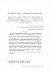 Research paper thumbnail of La nueva "patética" de la fenomenología alemana. Reflexiones sobre el carácter "religioso" del ontologismo heideggeriano y su aproximación a la "filosofía del hitlerismo", según el joven Levinas