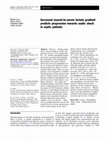 Research paper thumbnail of Increased muscle-to-serum lactate gradient predicts progression towards septic shock in septic patients