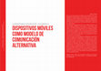 Research paper thumbnail of Dispositivos móviles como modelo de comunicación alternativa