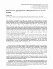 Research paper thumbnail of Performance, Appropriation and Adaptation: A Case of Vrat Kathas