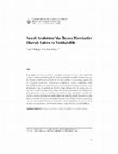 Research paper thumbnail of İsmail Akdoğan ve Rıdvan Kalaycı, Suudi Arabistan'da İhyacı Hareketler Olarak Sahve Vehhabilik,.pdf